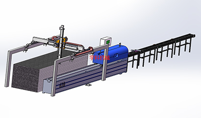 自動(dòng)上下料切割流水線